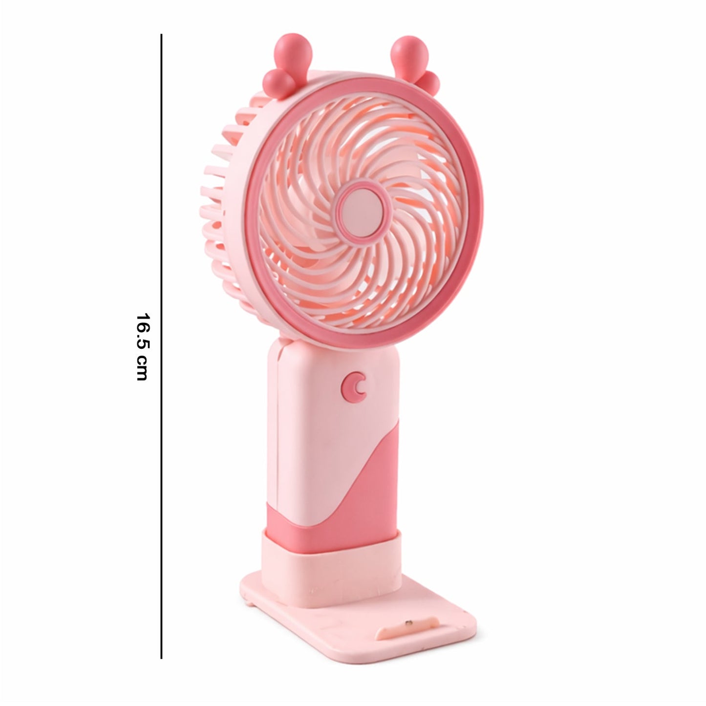 Mini USB rechargeable fan for portable cooling