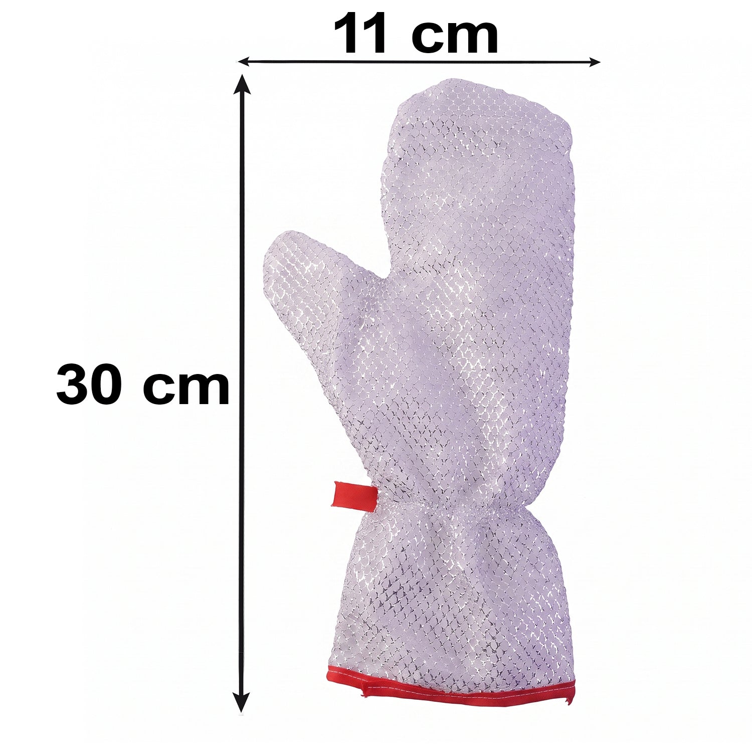 Kitchen cleaning glove dimension photo