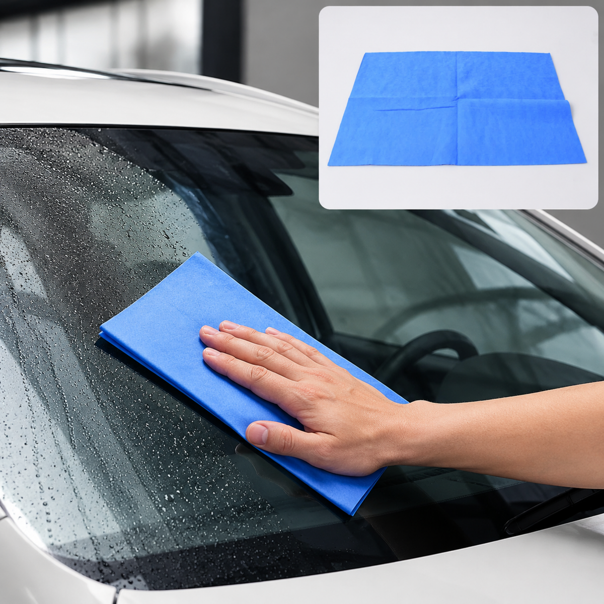 Magic Cleaning Towel in vibrant colours, showcasing its versatility for various cleaning tasks.