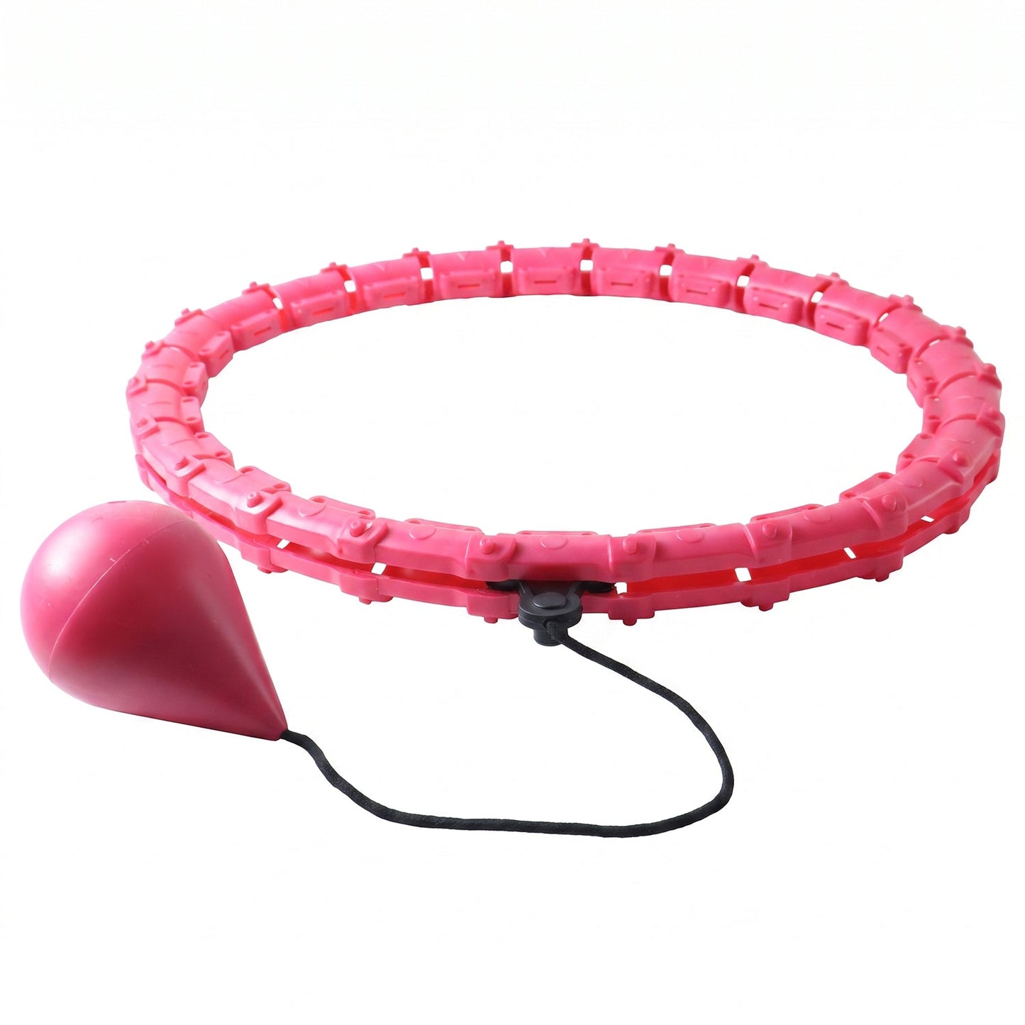 Smart weighted hula hoop on white background