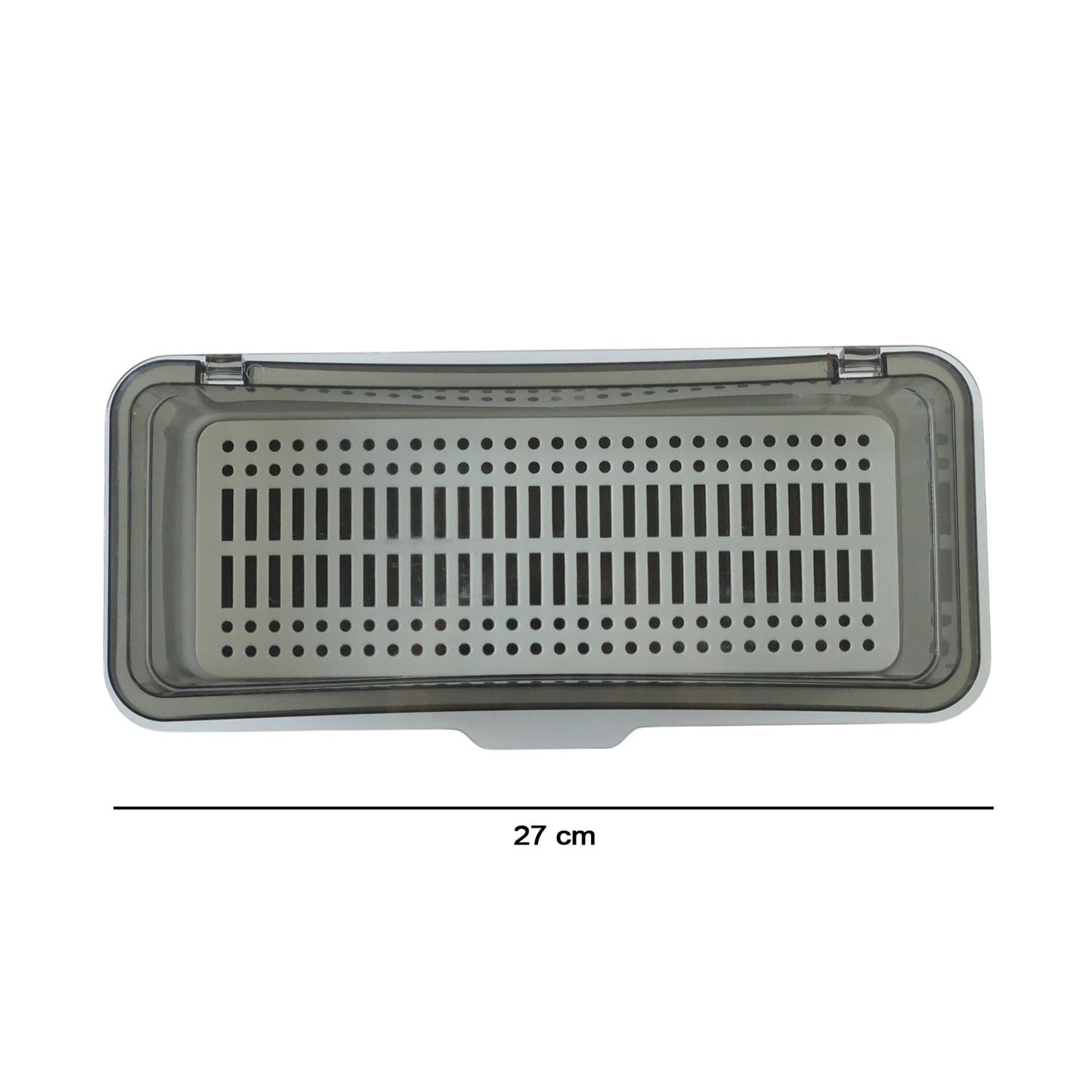Durable plastic kitchen sink organizer