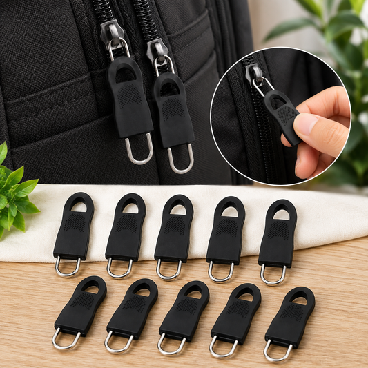 Zipper Pull Tabs – 10-Pc Cord Tags for Bag Repair | LuggageFort