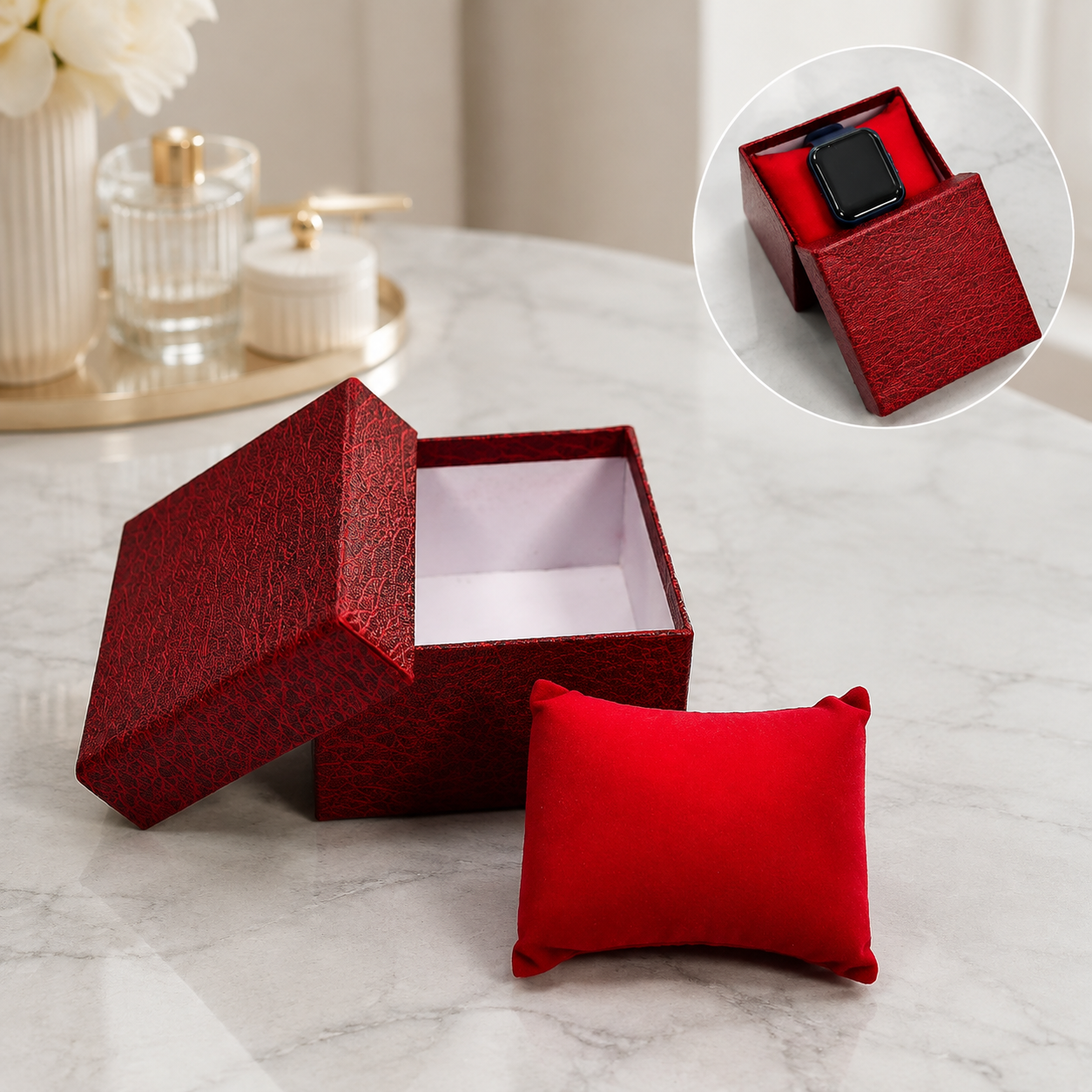 Single Watch Box – Cardboard Gift Case for Men & Women |