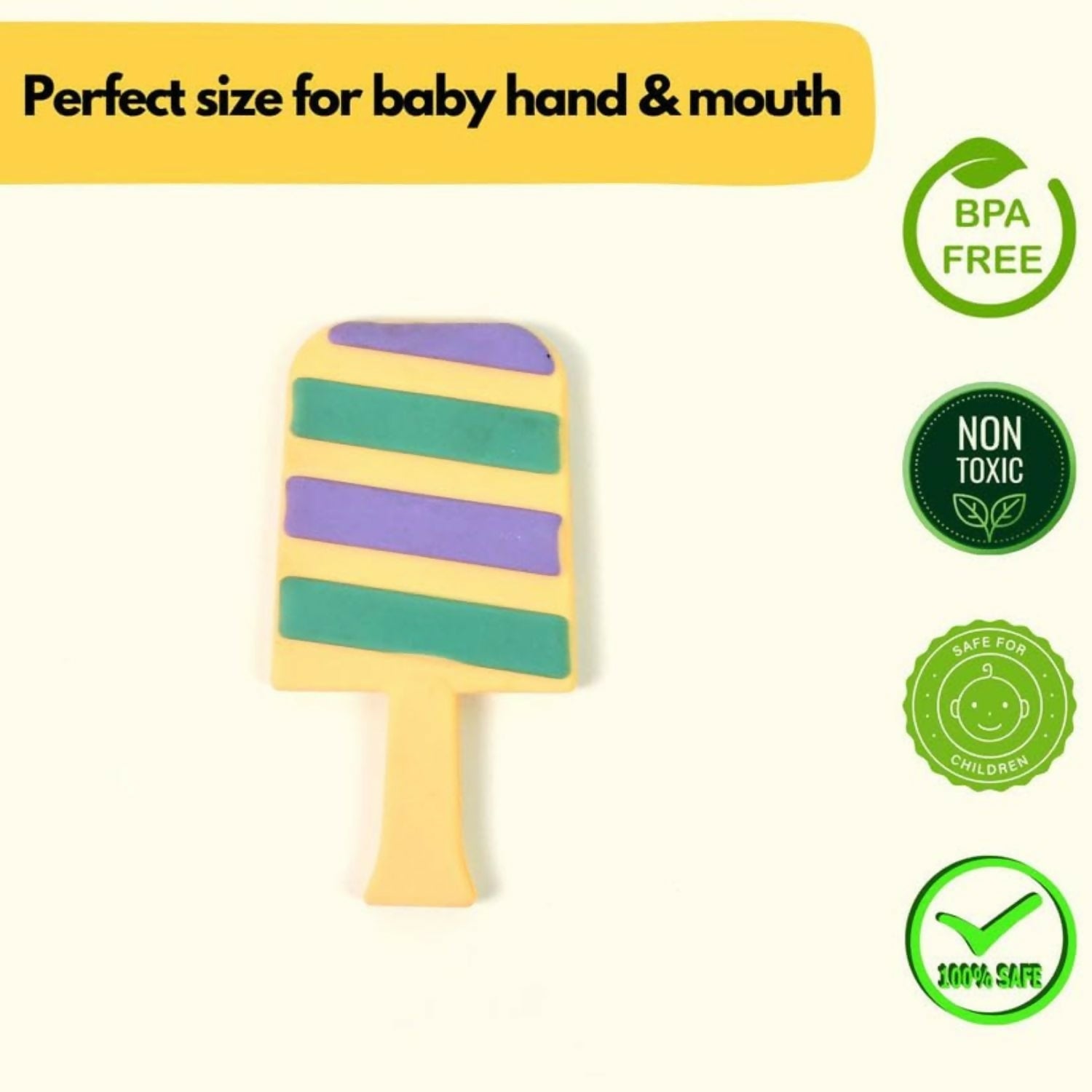 Candy Shaped Silicon Baby Teether
