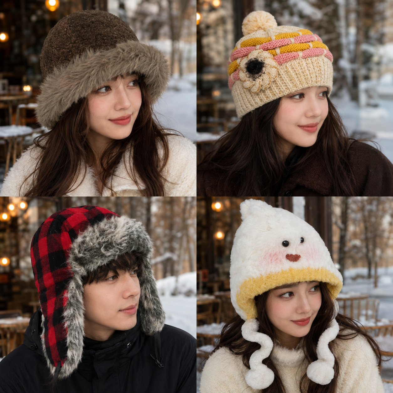 All-Season Woolen & Lightweight Cap – Versatile & Stylish Wear
