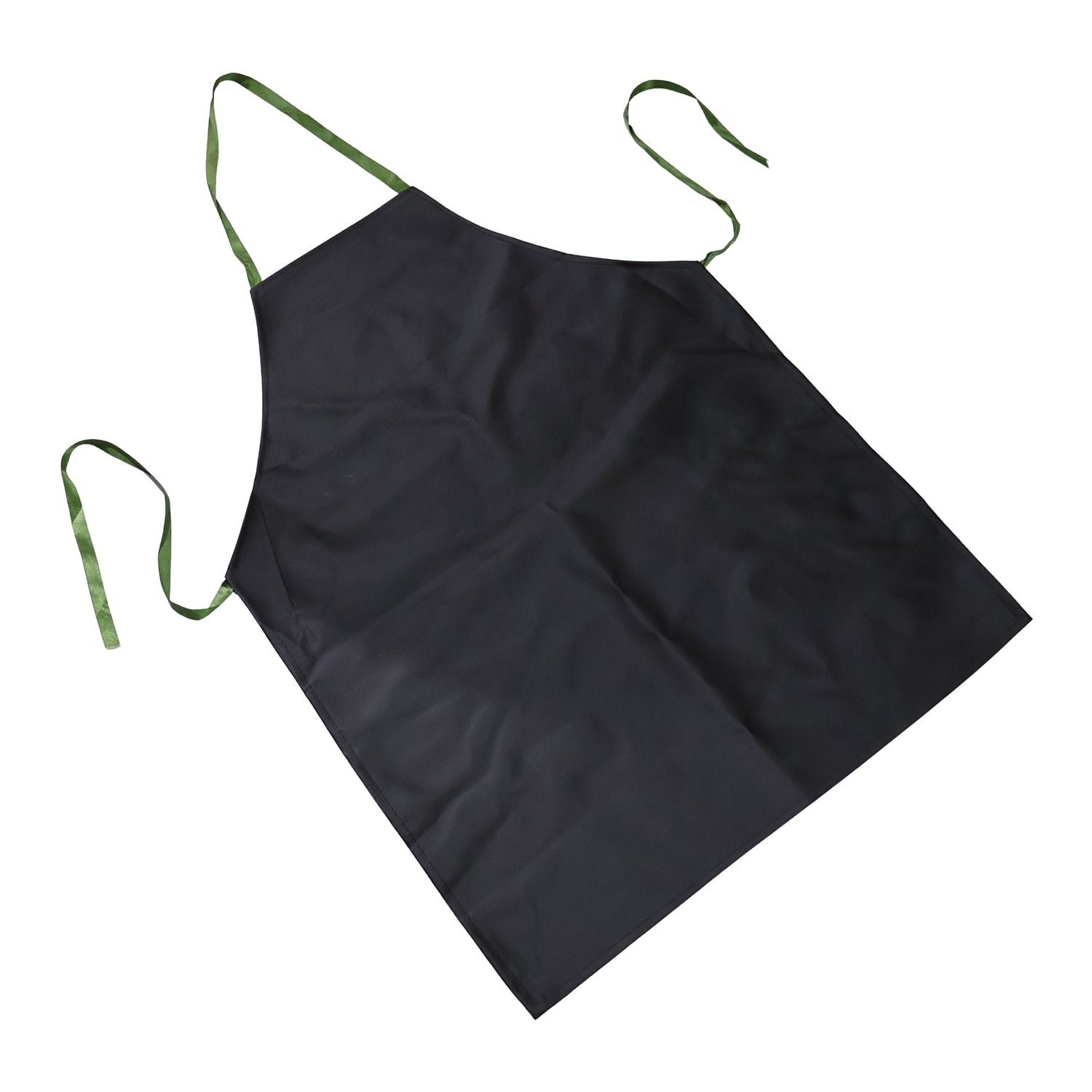 Adjustable kitchen cooking apron on white background