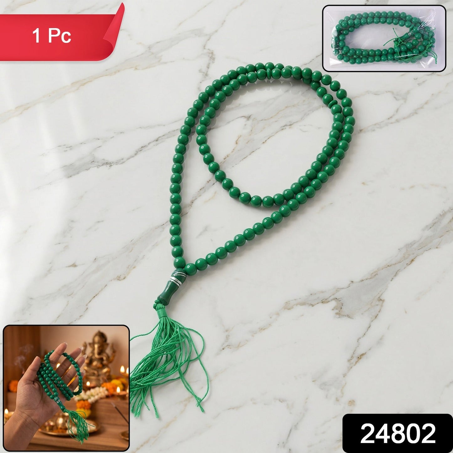 Jap Mala prayer beads pack, ideal for spiritual practices