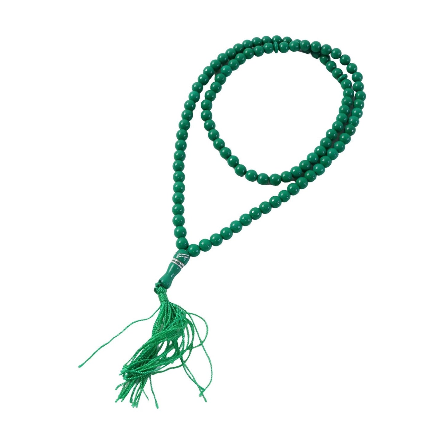 White background Jap Mala prayer beads for mindfulness