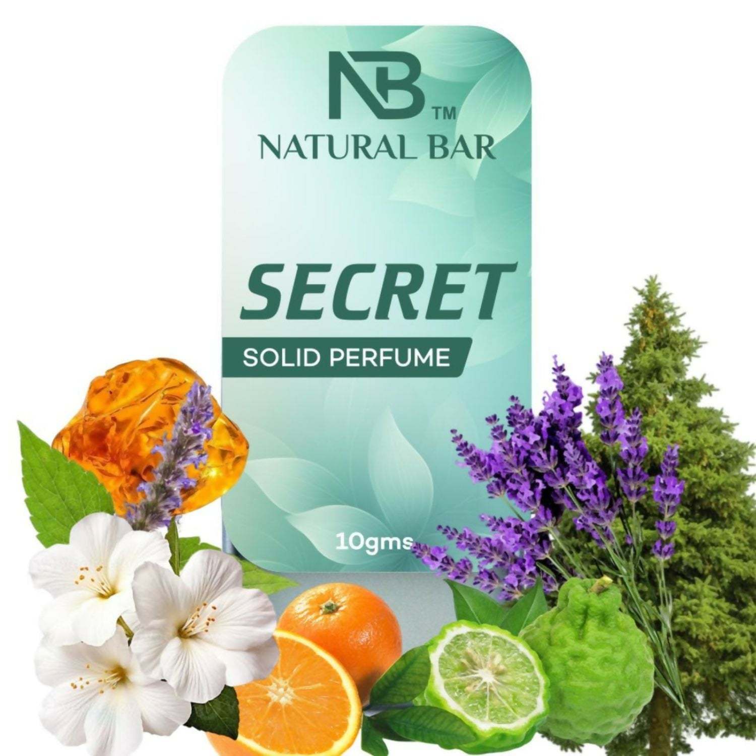 Secret Solid Perfume, Alcohol Free Long Lasting Fragrance for Male and Female (10gms)
