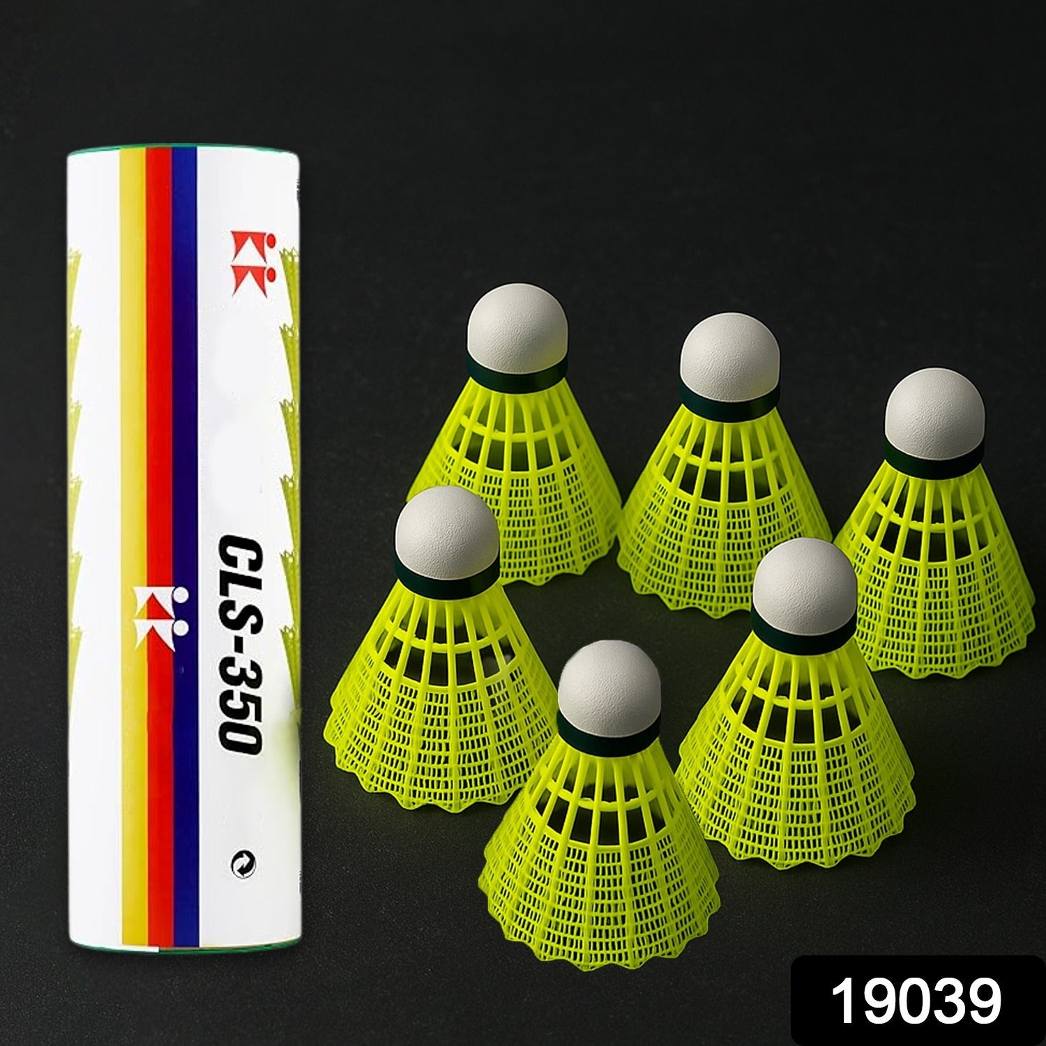 Flight Pro Durable Plastic Shuttlecock in set of six pieces