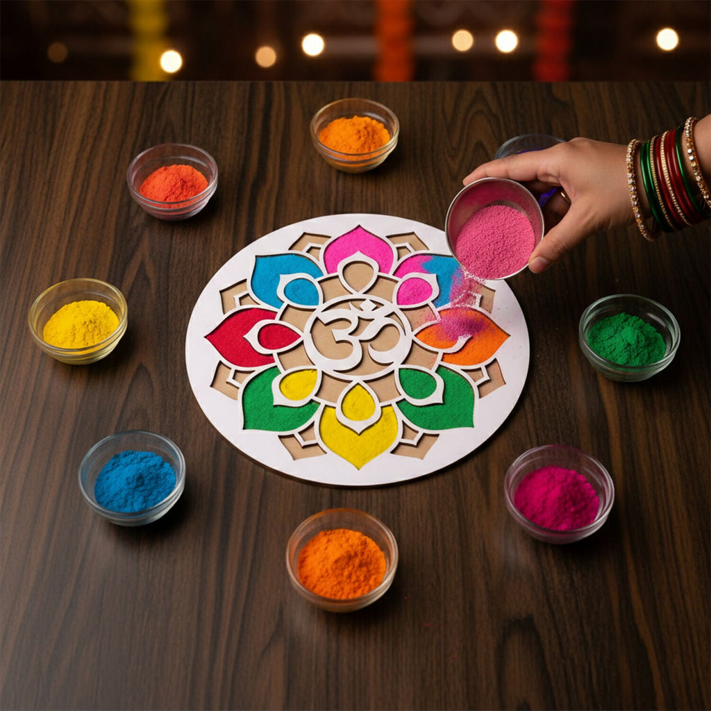 Pooja Rangoli Design