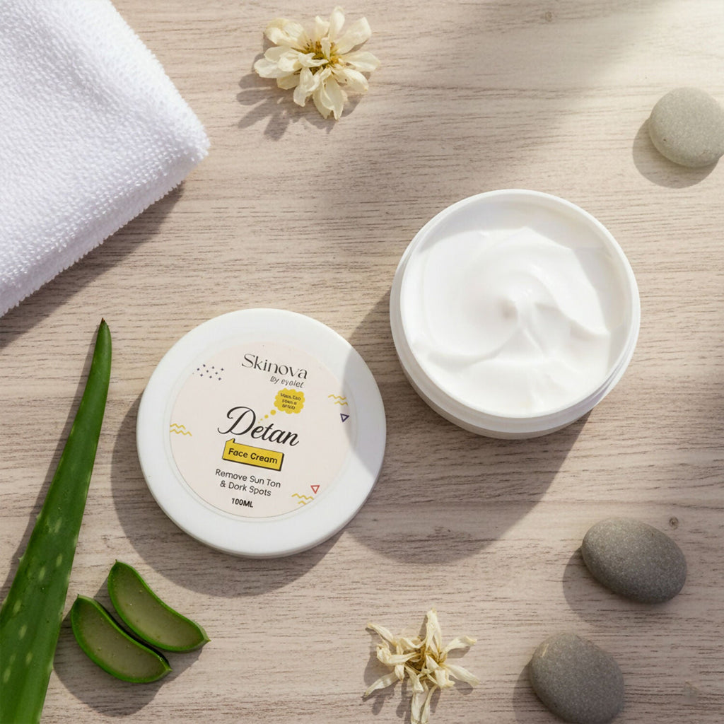 Eyelet Detan Face Cream for Sun Tan & Dark Spots Removal (100ML)