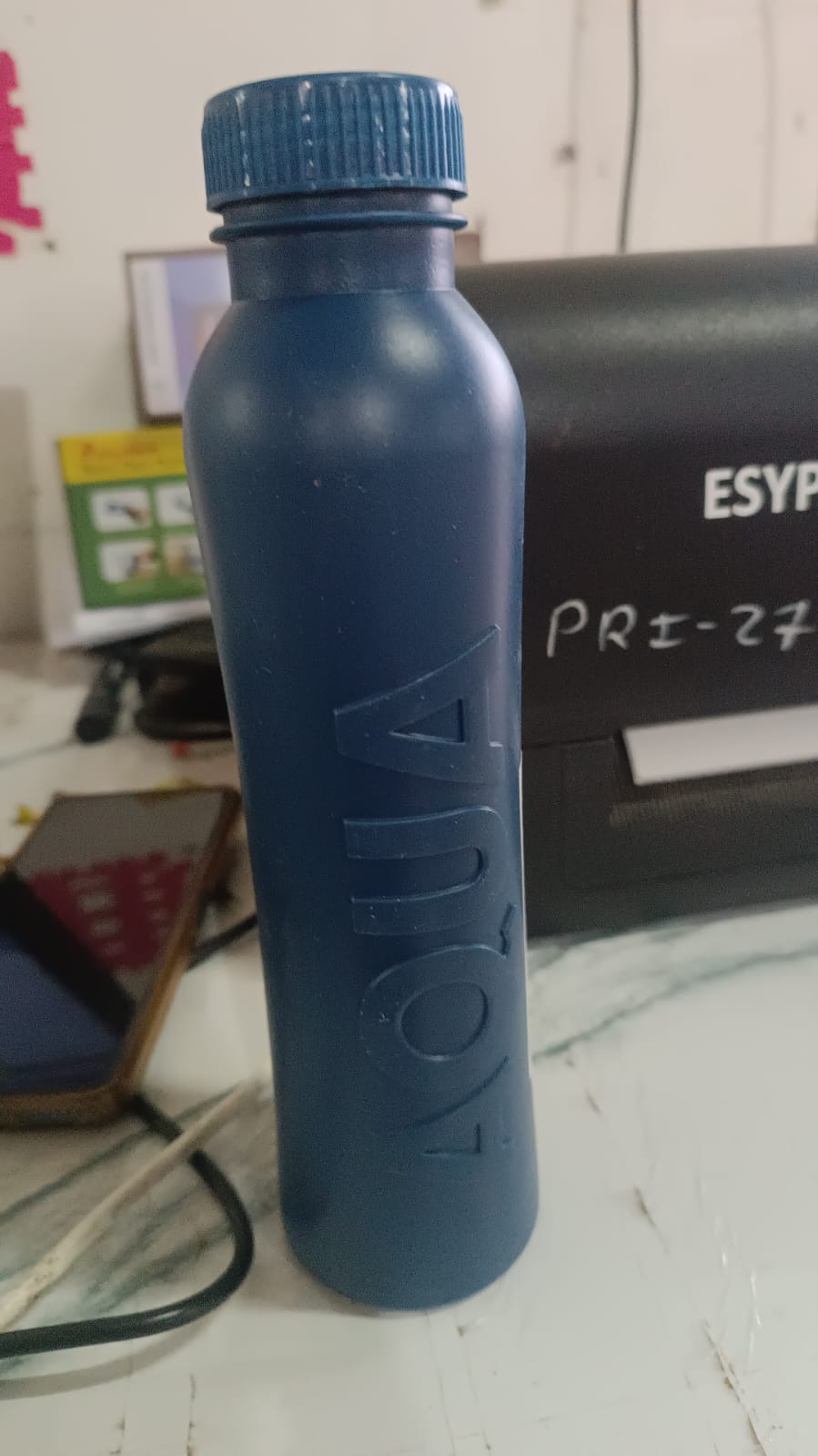 Matte finish reusable water bottle 500ML suitable for cold beverages