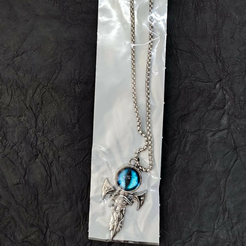 Mystic Dragon Eye Pendant Chain
