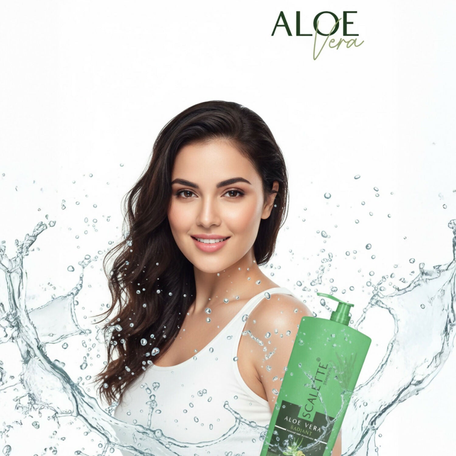 Scalette Aloe Vera Radiant Shampoo With Conditioner In 1, for Smooth, Shiny & Nourished Hair Care
