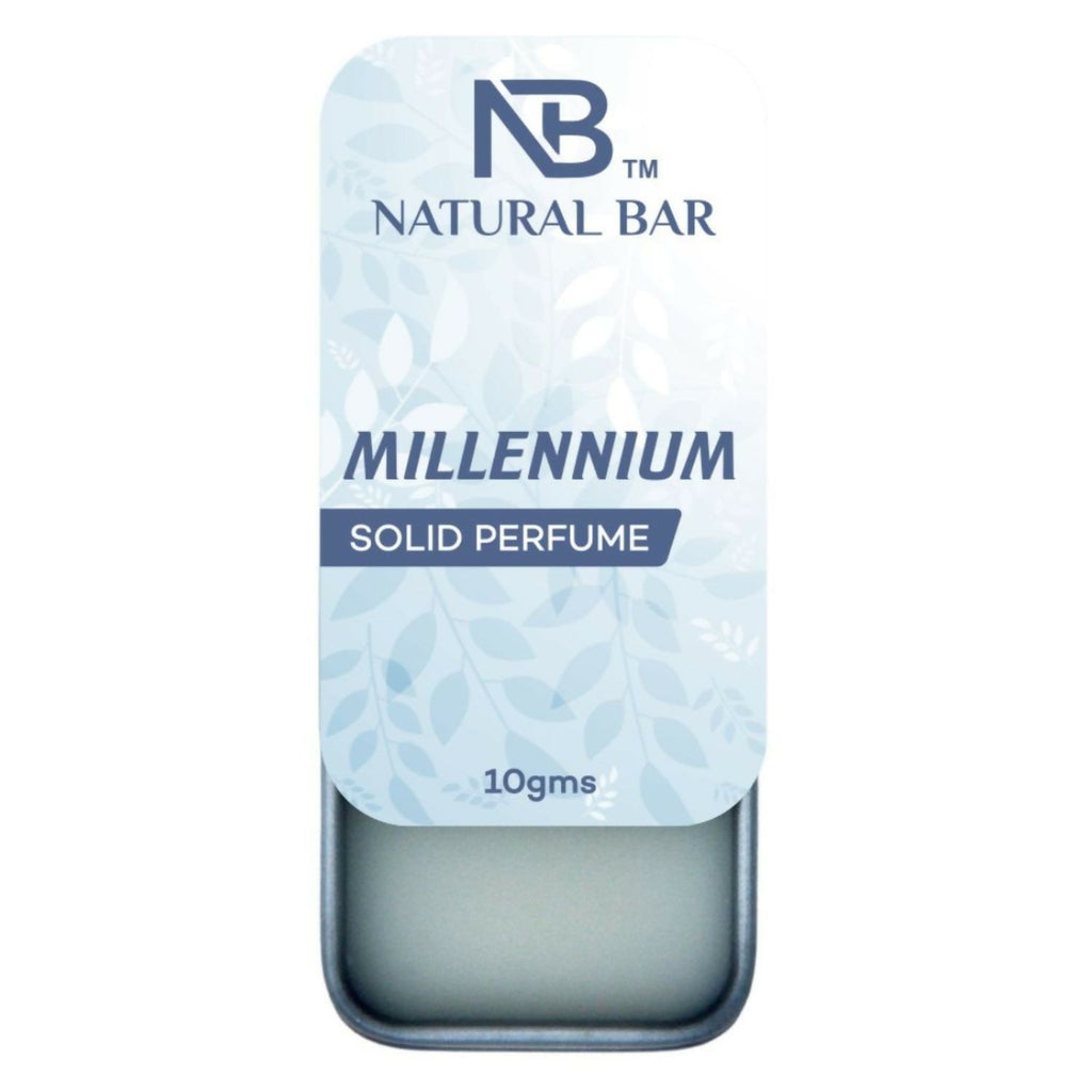 Millennium Solid Perfume, Alcohol Free Long Lasting Fragrance for Male and Female (10gms)
