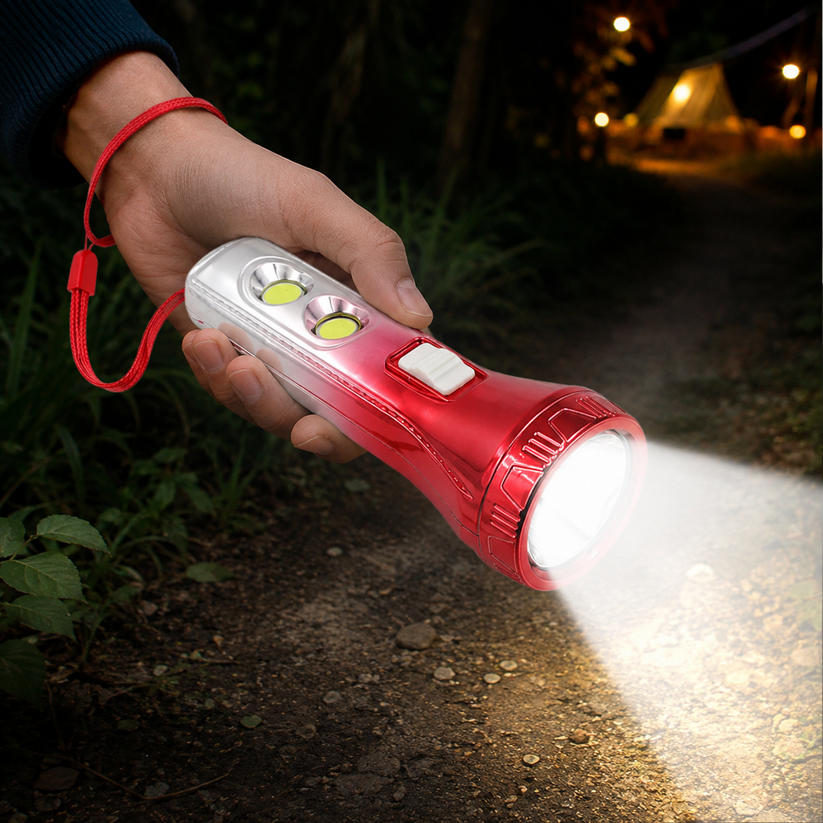 LED Torchlight – USB Rechargeable & Multi-functional |