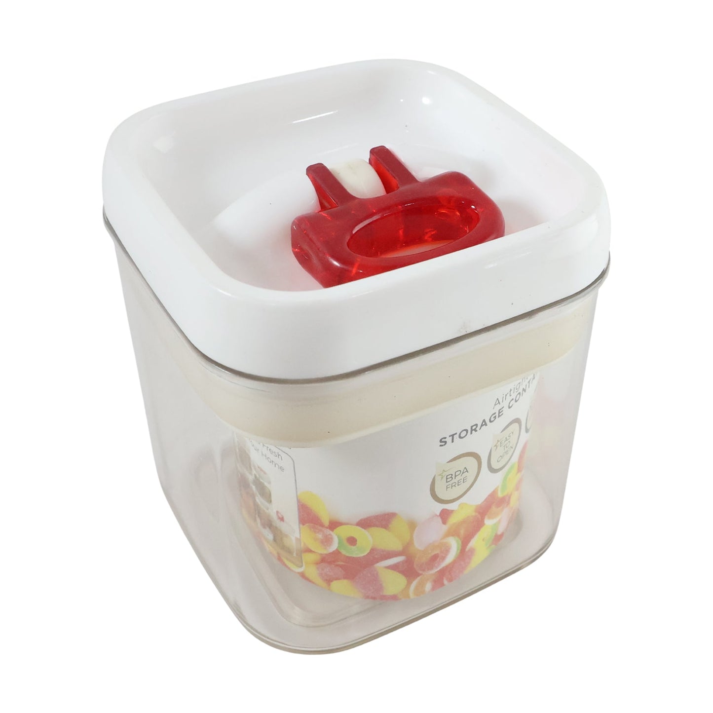 Durable airtight jar ideal for pantry essentials storage