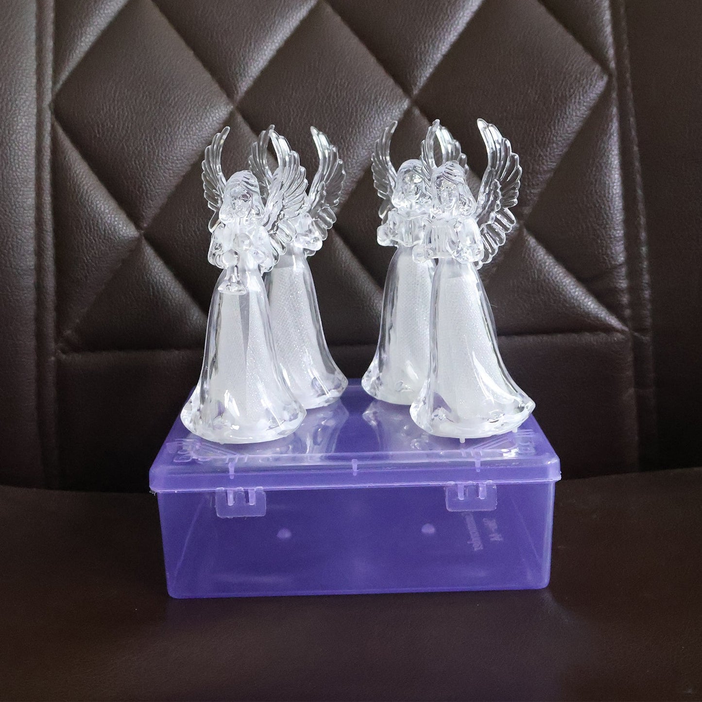 Transparent angel LED decorative lights perfect for Diwali and Christmas décor