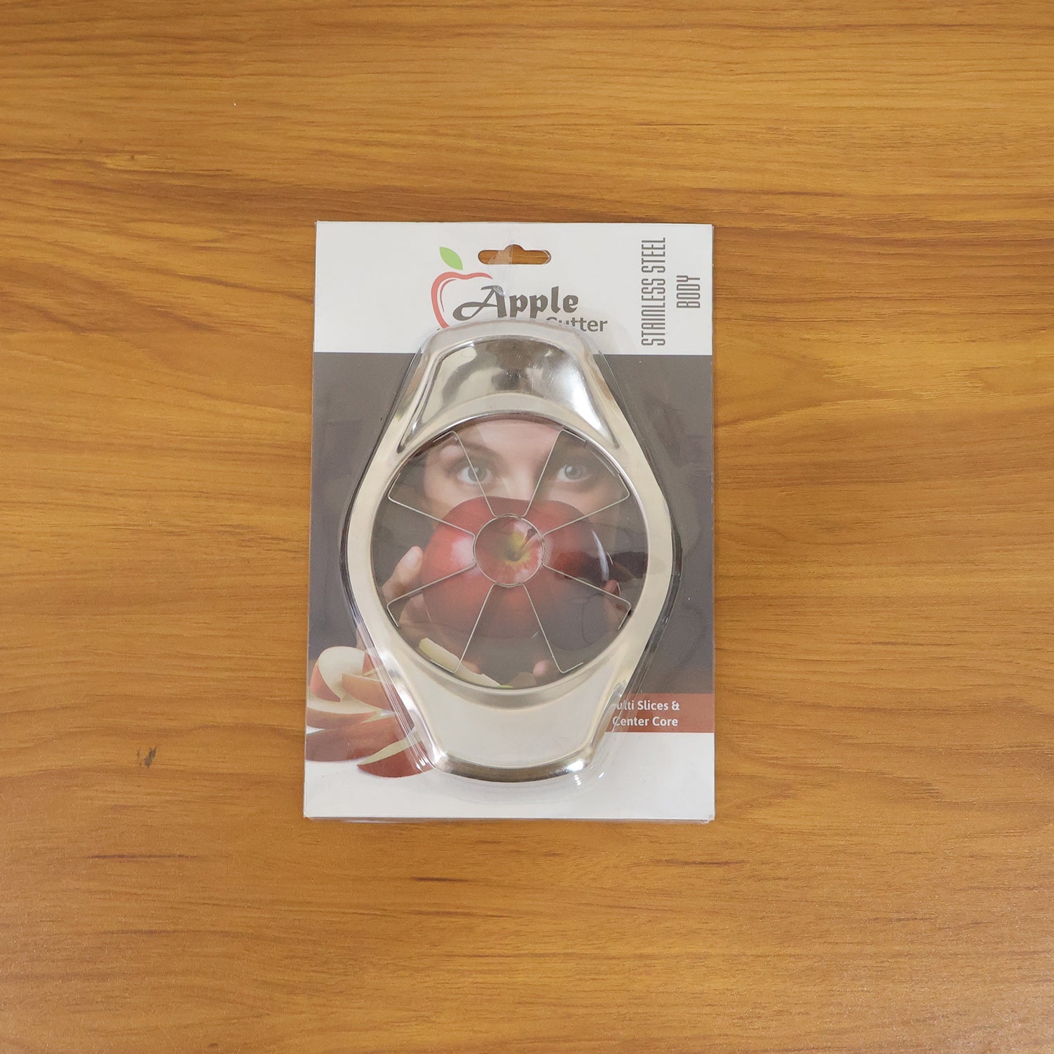 Heavy Duty Stainless Steel Apple Cutter & Slicer (1 Pc)