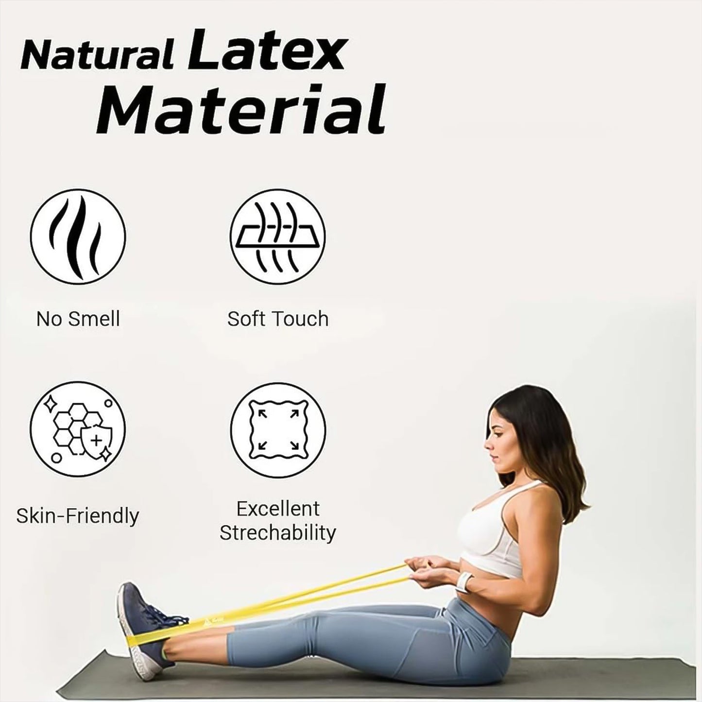 Resistance Loop Band suitable for home gym and mobility improvement workouts
