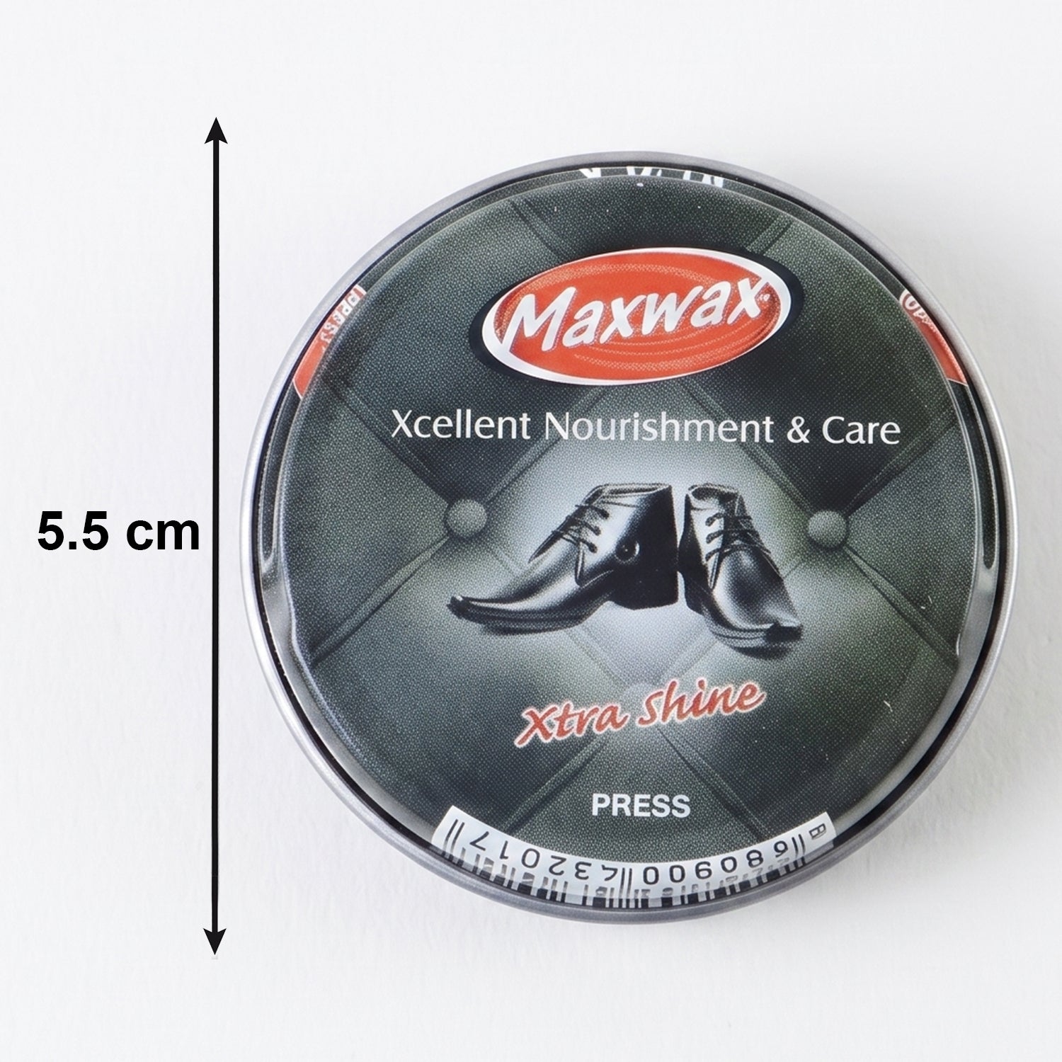 Durable black shoe polish for formal shoes