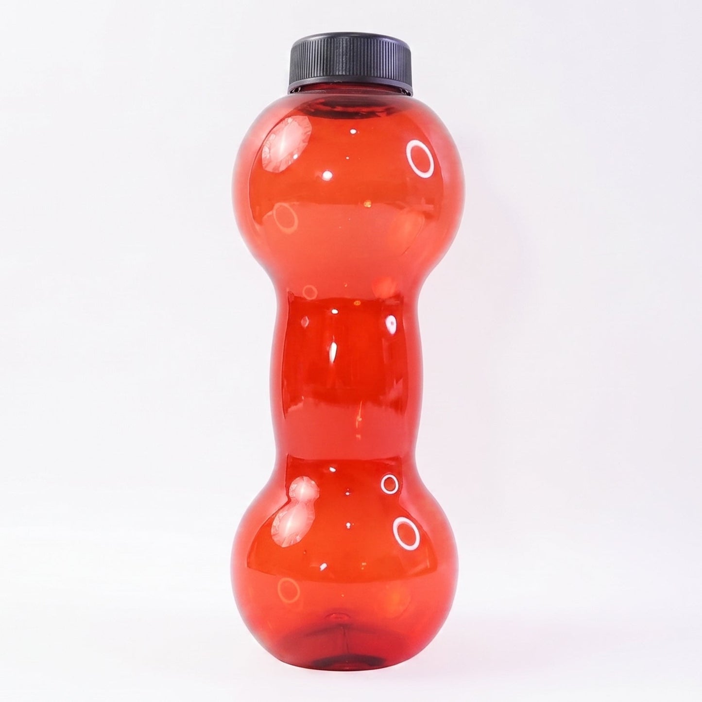 Top view showing secure leak-proof cap of water bottle