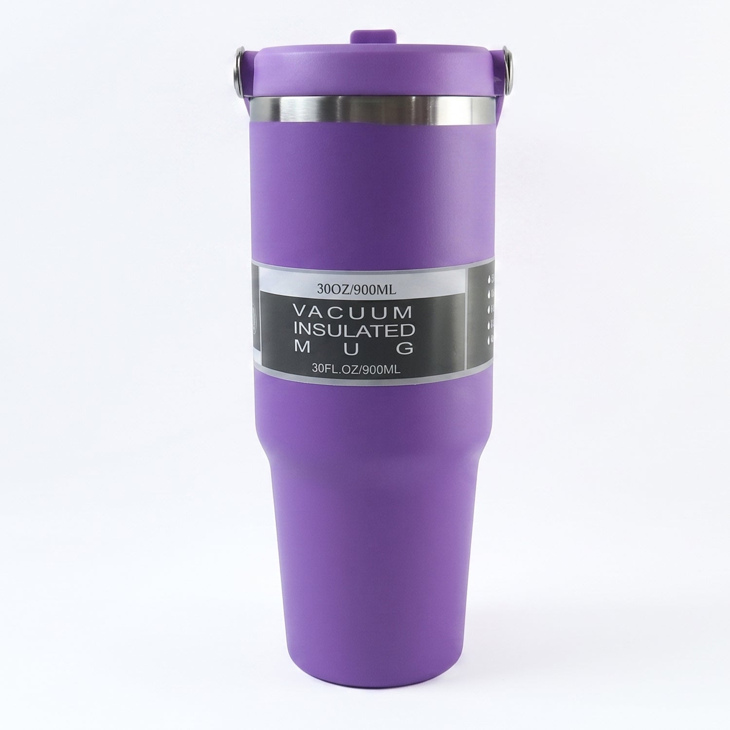 Premium Stainless Steel Vacuum Insulated Travel Mug Tumbler  (890ML / 1 Pc / Mix Color)