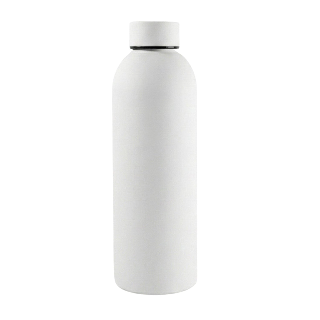 Customize Stainless Steel Double Wall Vacuum-Insulated Drink Water (White / 500 ML Approx)