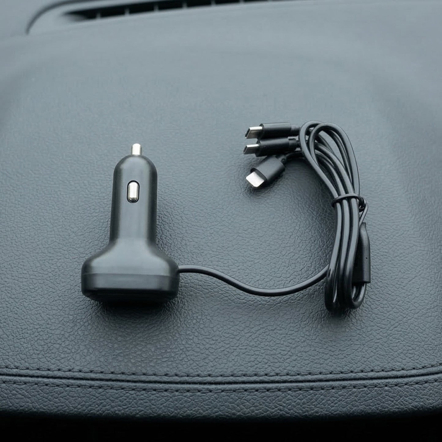 RGB Breathing Light Car USB Charger – Multi Port Fast Charging
