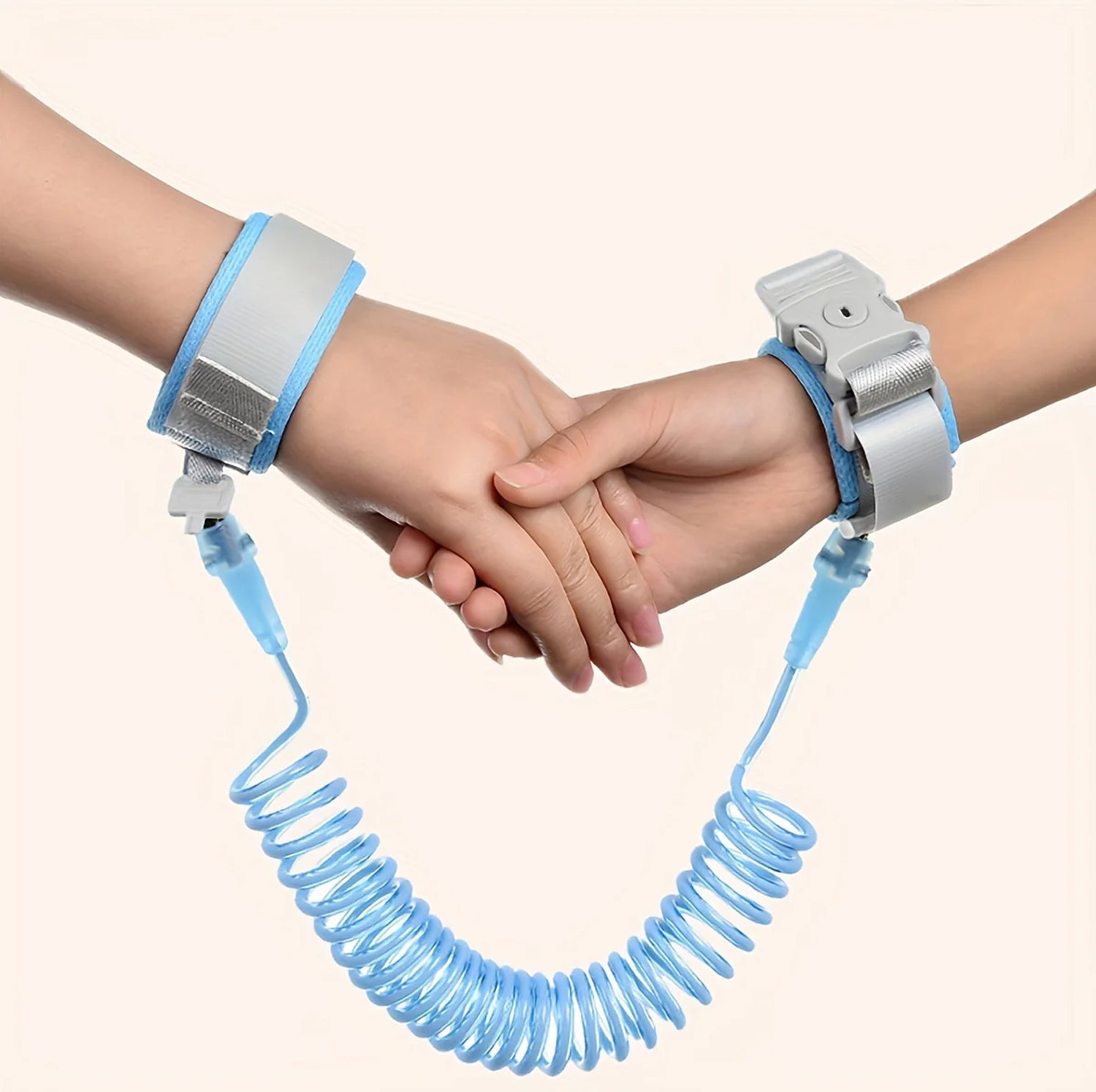 Kids Safety Anti-Lost Wrist Link Strap (1 Pc, Mix Design & Size)