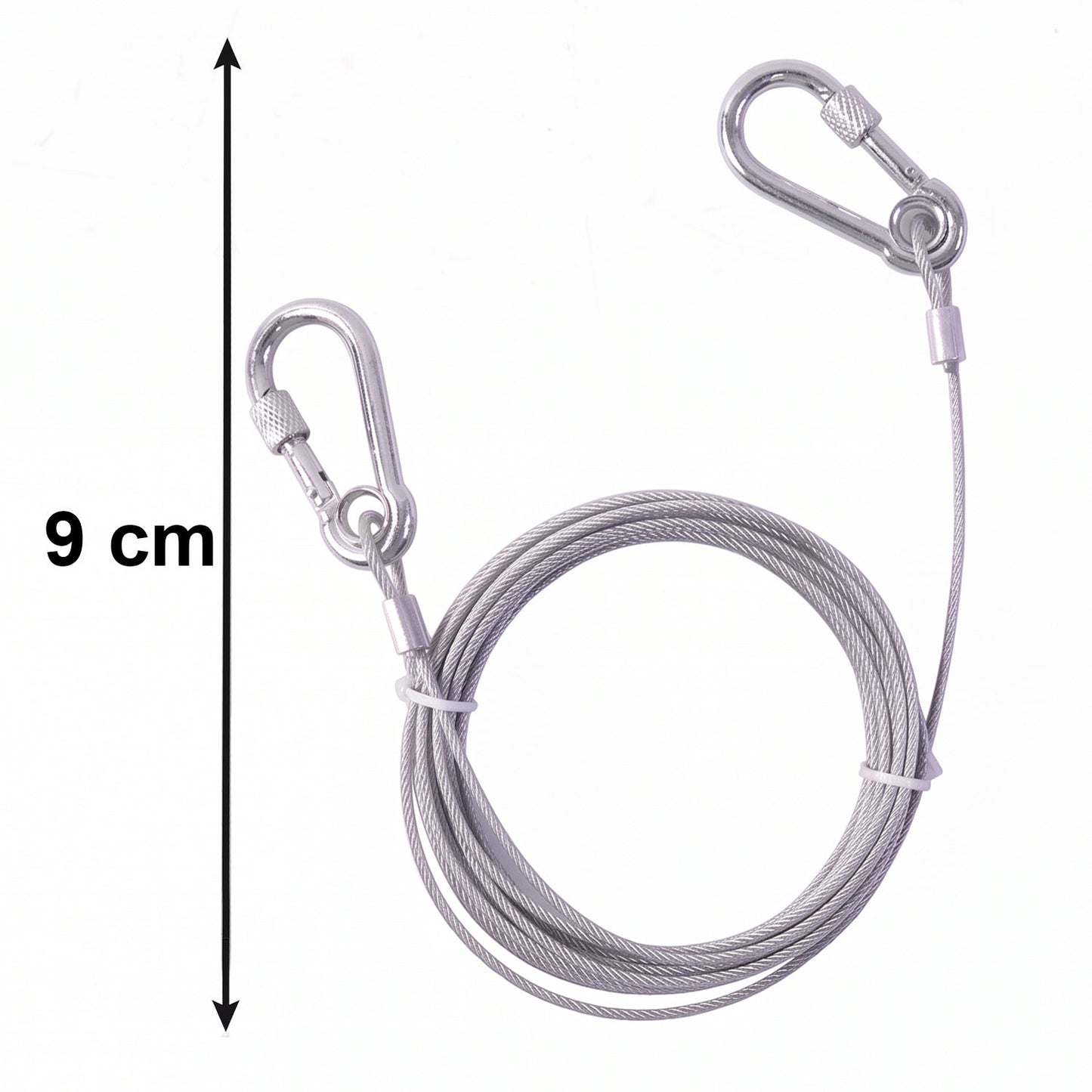 5 meter length of the steel cloth drying rope
