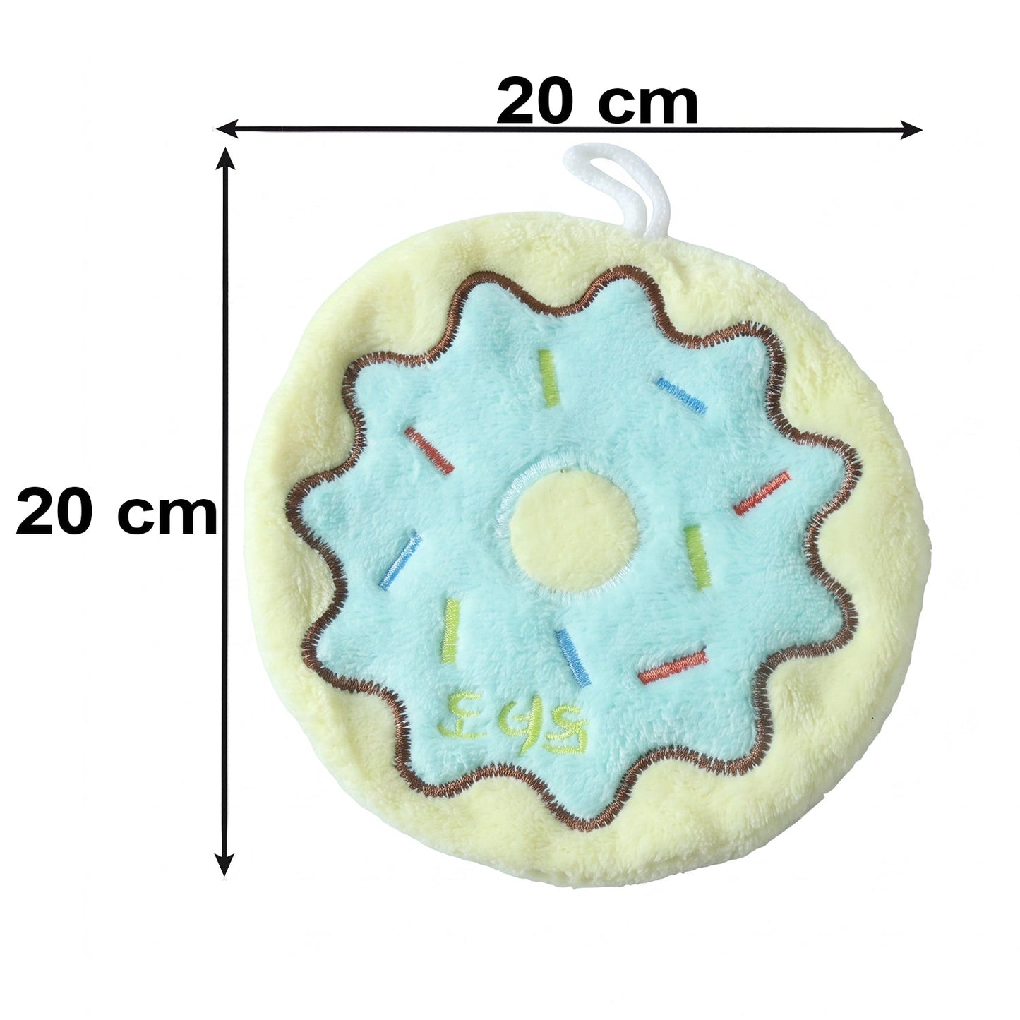 Donut hanging towel size details
