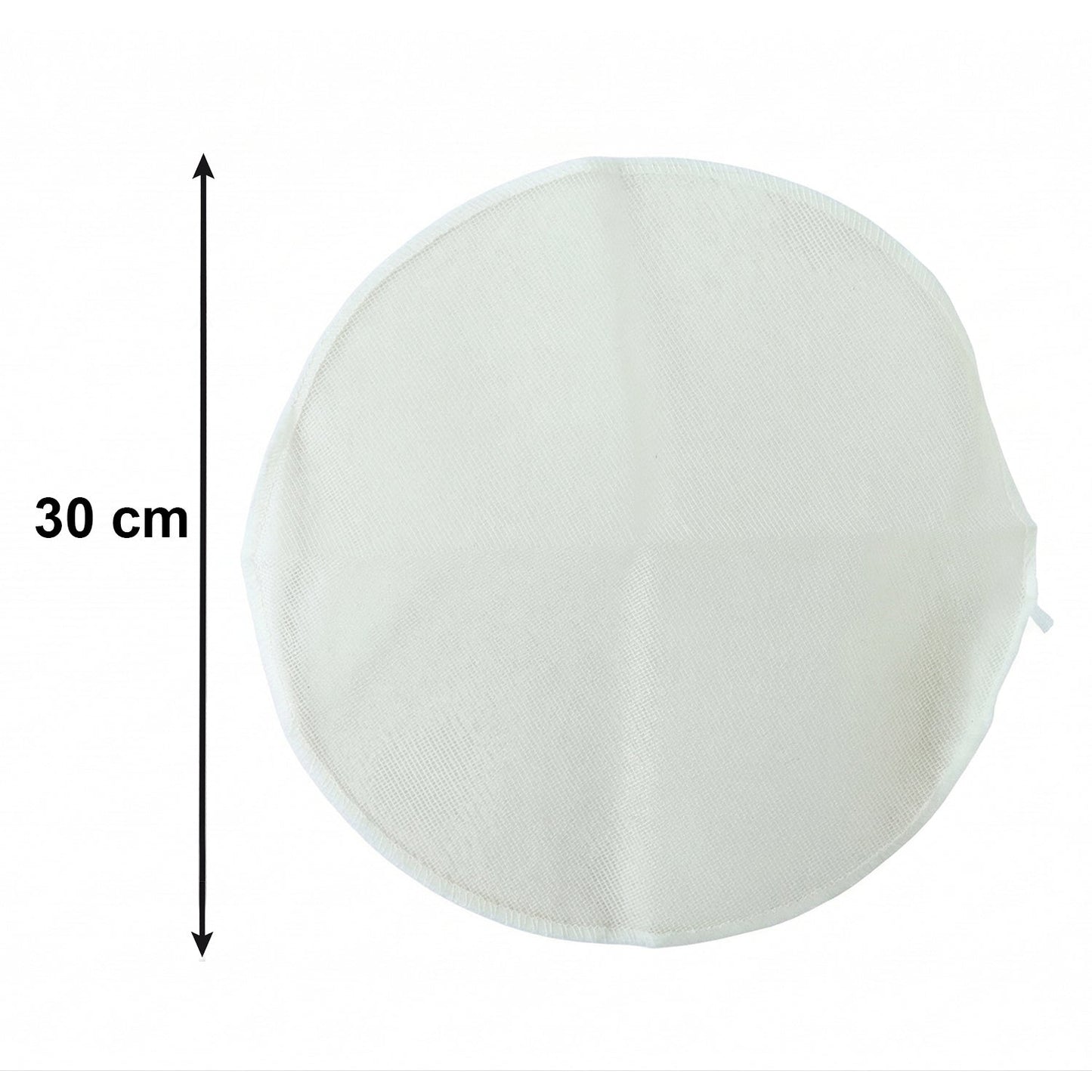 Close-up of cotton steamer liner cloth showing breathable fabric
