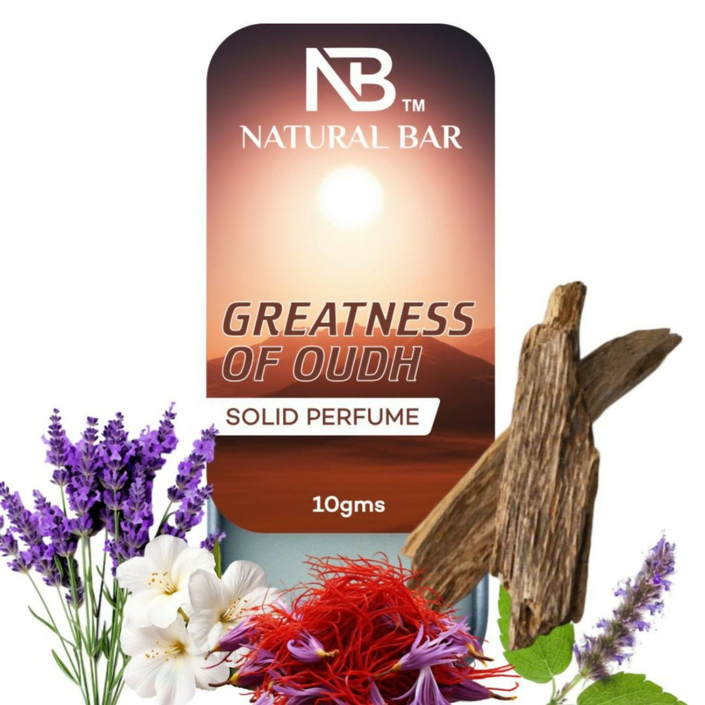 Greatness Of Oud Solid Perfume, Alcohol Free Long Lasting Fragrance for Male and Female (10gms)
