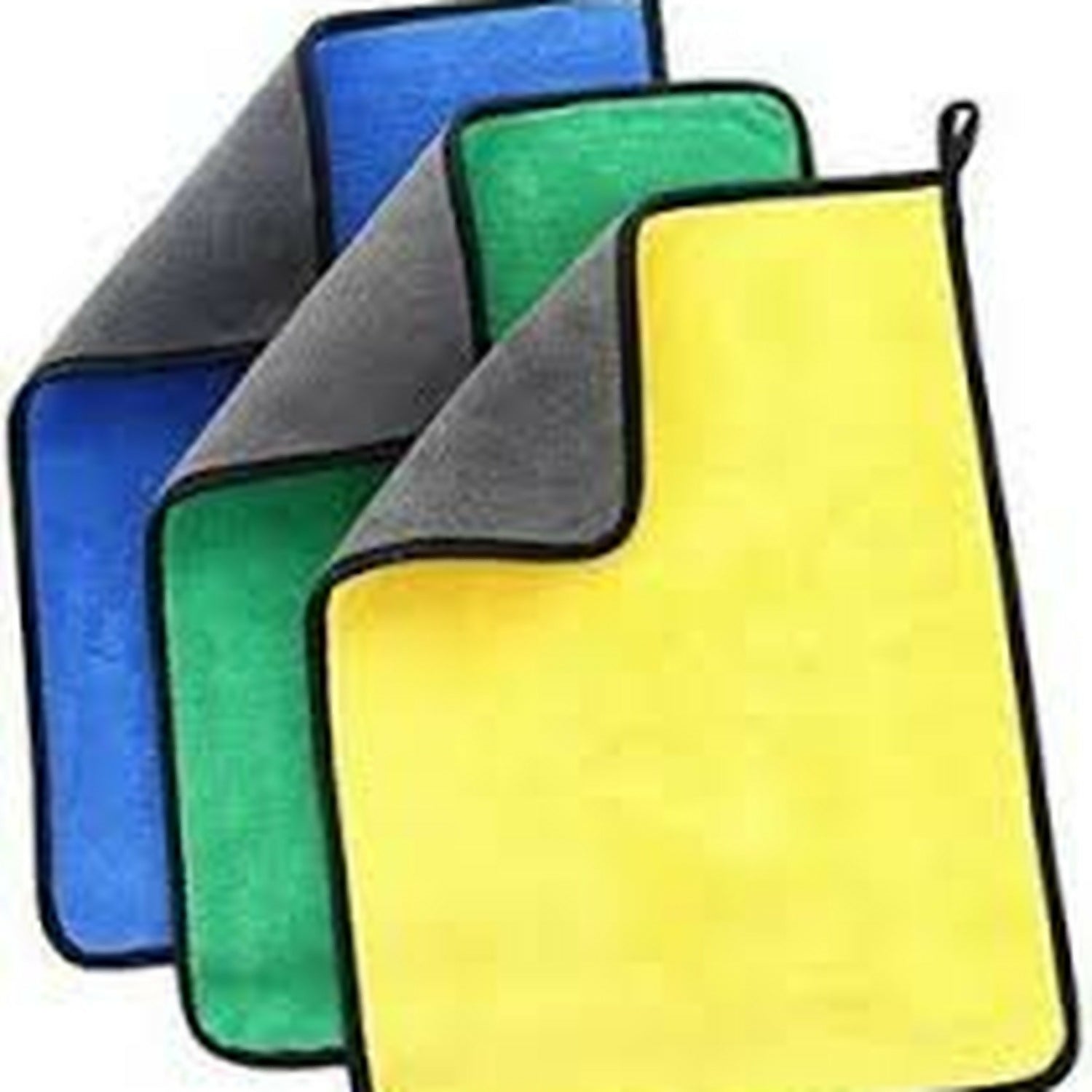 Microfiber Cleaning Cloth Pack Of 3 for Car Care Home Cleaning and Detailing Use