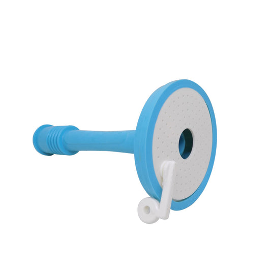 A Mist & Relax Water-Saving Faucet Regulator installed on a kitchen sink, showing water flow.