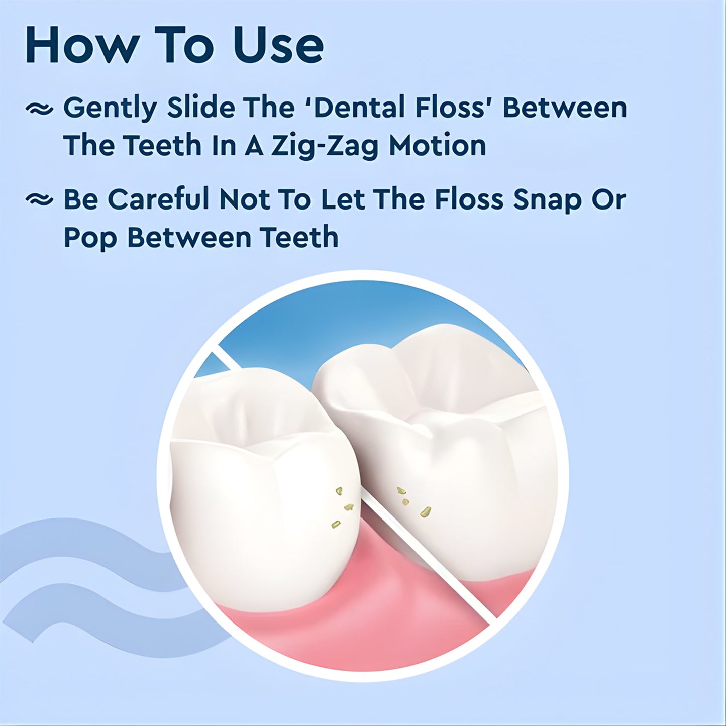 Generic dental floss packaging display