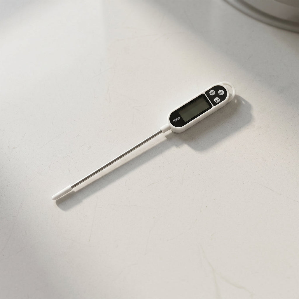 Digital Food Thermometer with LCD Display (1 Pc)