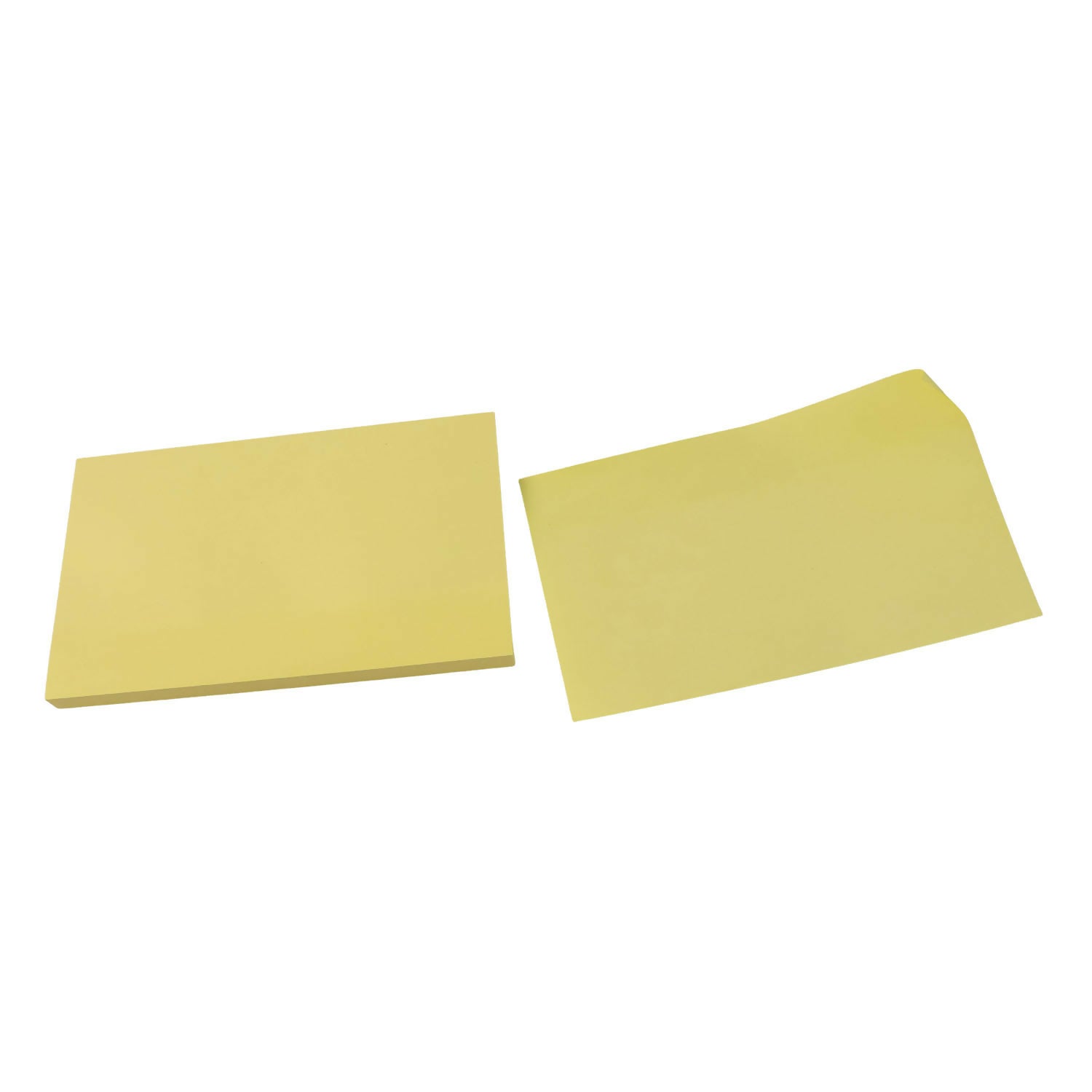 Self Yellow Sticky Note 3 x5 inch Pad with Strong Adhesive for Office, School, Home & Study Use (80Sheets,Pack Of 6)