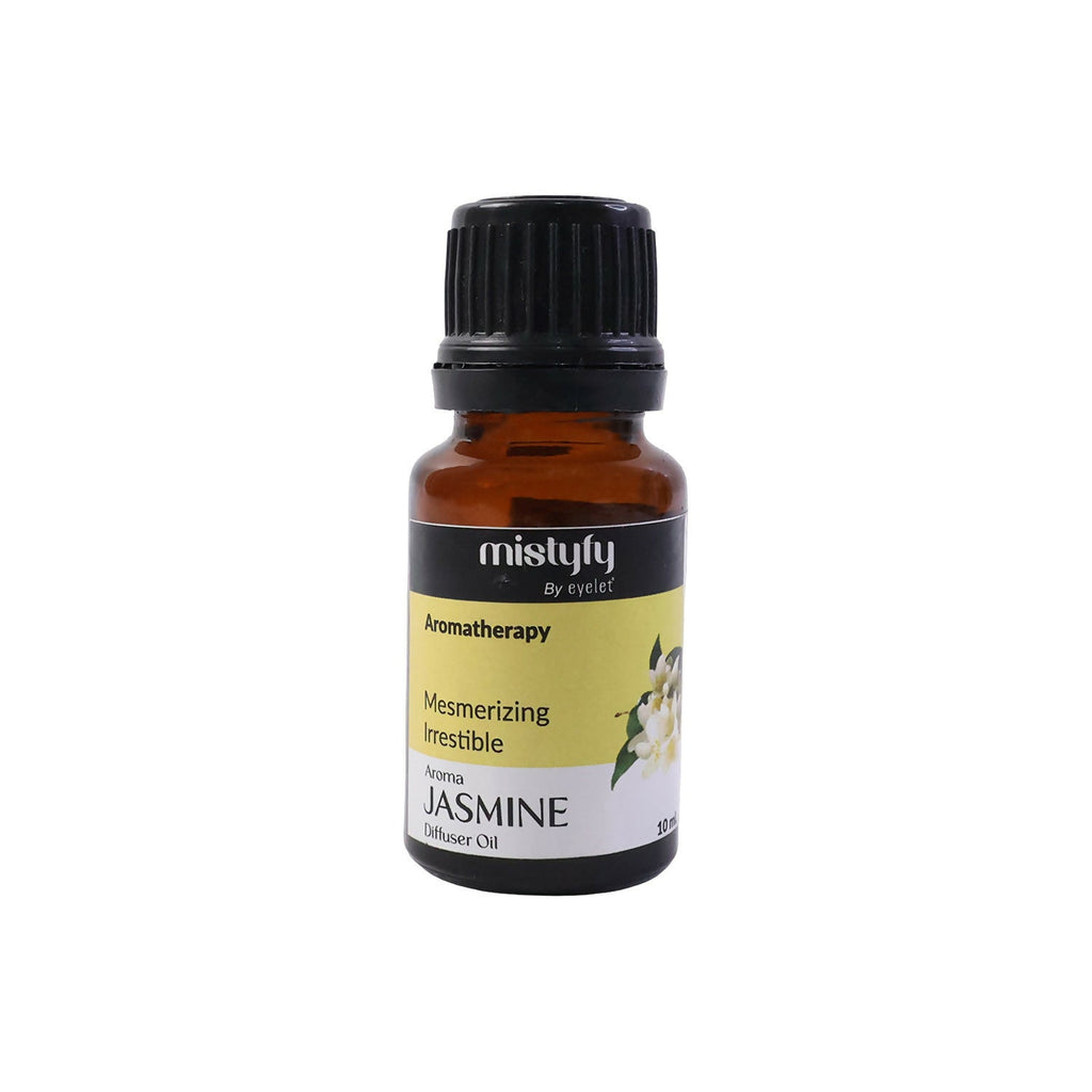 Eyelet Aromatherapy Jasmine Diffuser Oil Mesmerizing Floral Aroma Oil (10Ml)
