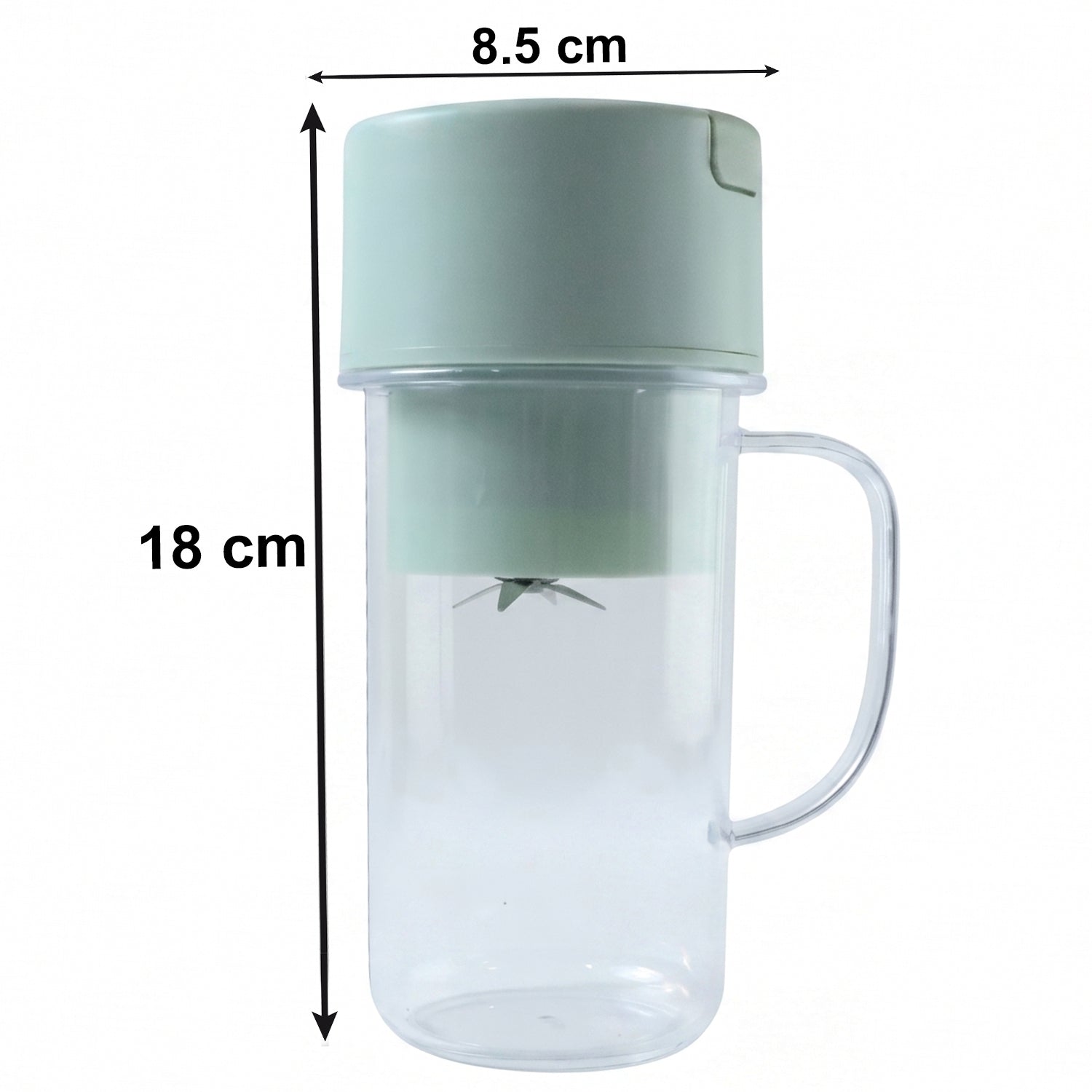USB rechargeable portable juicer with cable