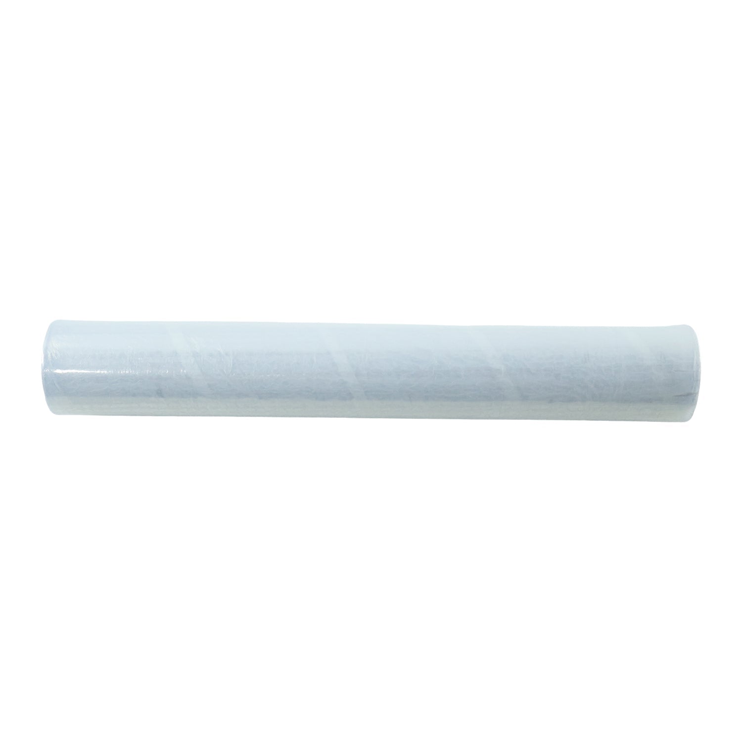 Food cling wrap being used to cover bowls