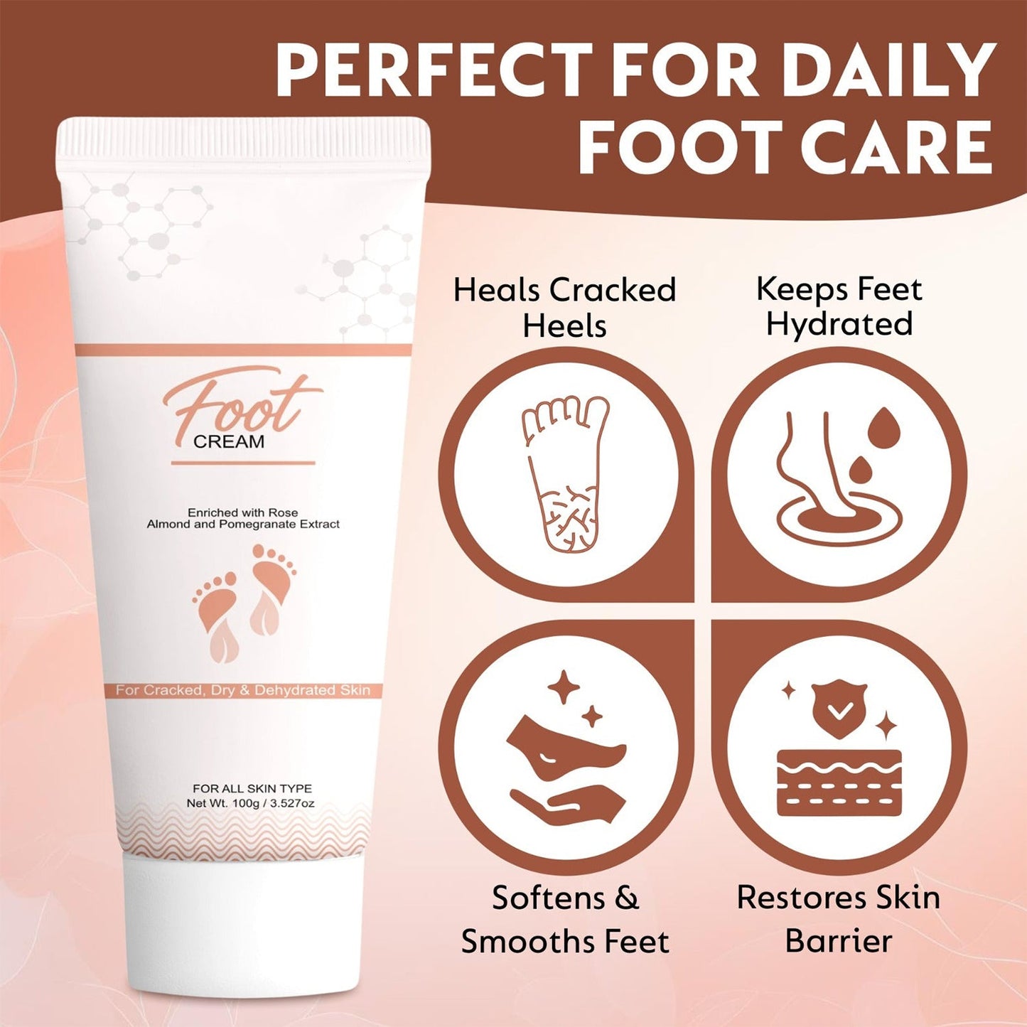 Foot Care Cream – Deep Nourishing for Soft, Smooth Heels