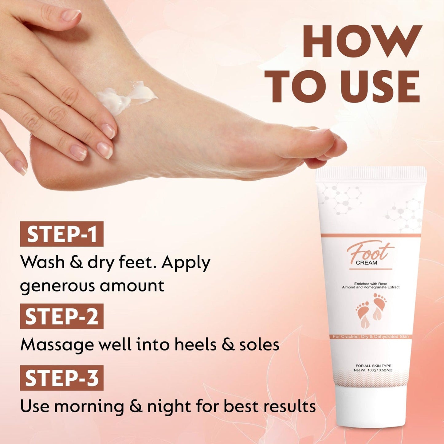 Foot Care Cream – Deep Nourishing for Soft, Smooth Heels