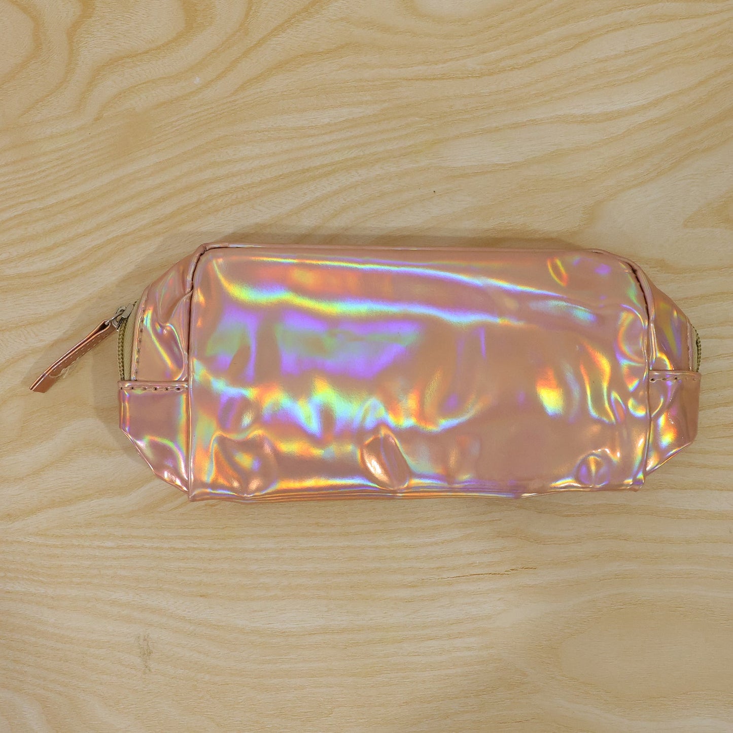 Waterproof Travel Cosmetic Pouch Holographic Makeup Toiletry Bag (1 Pc)