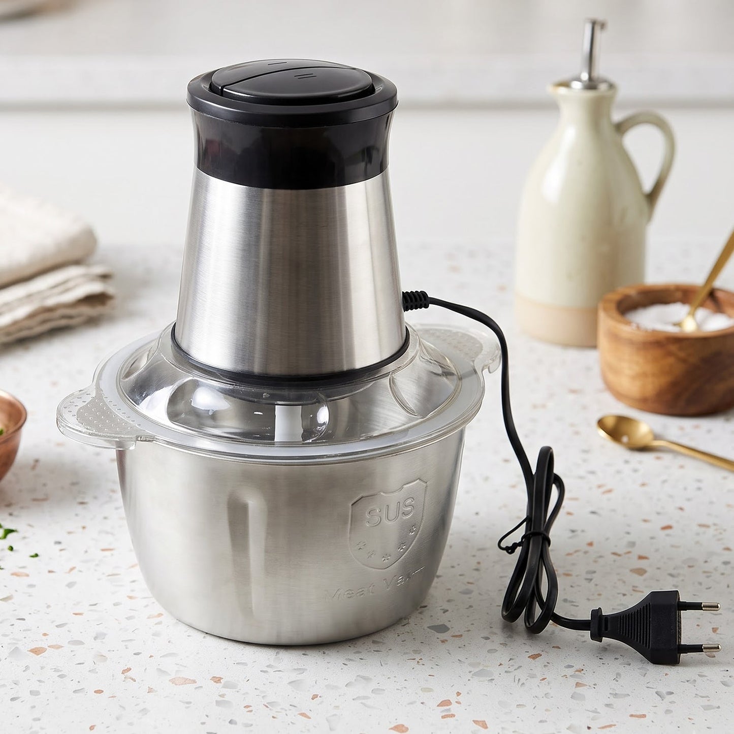 Electric Food Processor – 2 Litre Capacity for Easy Cooking