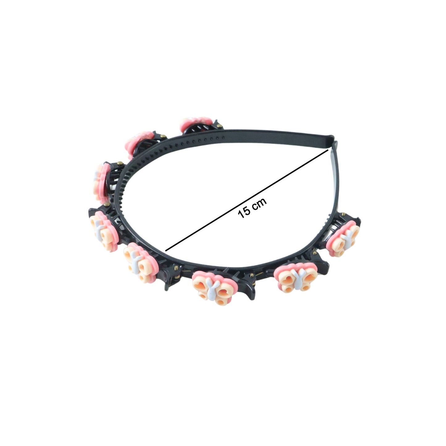 Fancy beaded floral headband for fashion styling