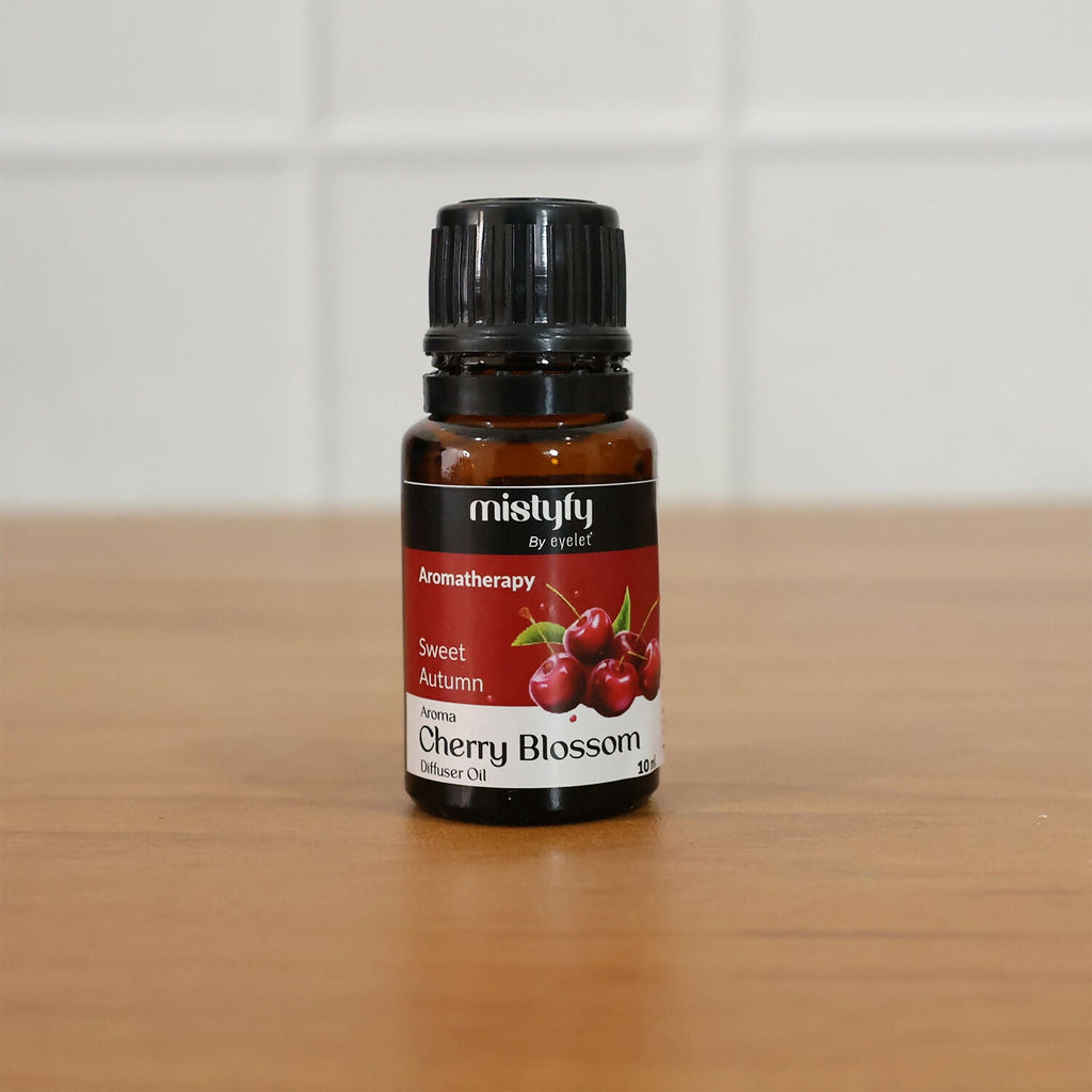 Eyelet Aromatherapy Cherry Blossom Diffuser Oil Sweet Autumn Floral Aroma Oil (10Ml)