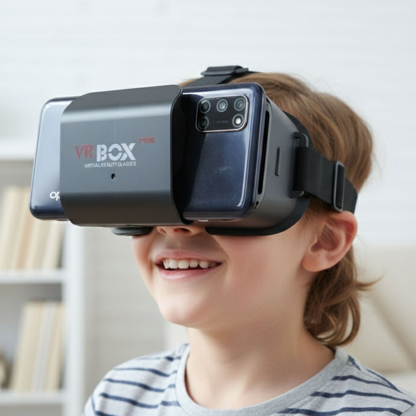 3D VR glasses style VR Box headset for smartphone VR gaming and videos